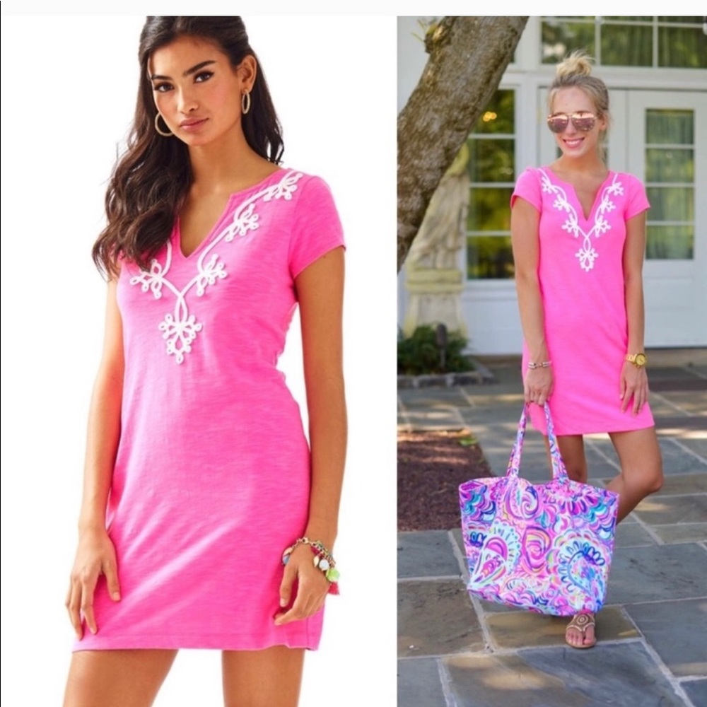 Lilly Pulitzer Brewster T Shirt Dress in Pink 💕